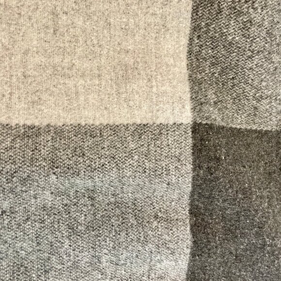 Marine Layer Grey Buffalo Check Plaid Coat Size Small - Picture 6 of 6